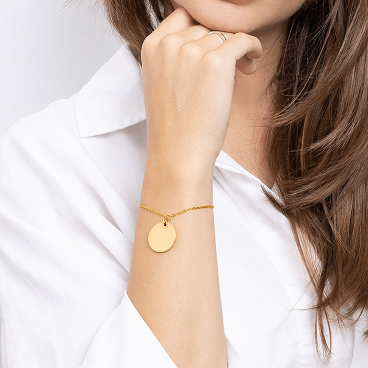 Bracelet Personnalisé PAWLIA — Portrait ou Empreinte