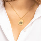Collier Cœur Personnalisé PAWLIA — Portrait ou Empreinte
